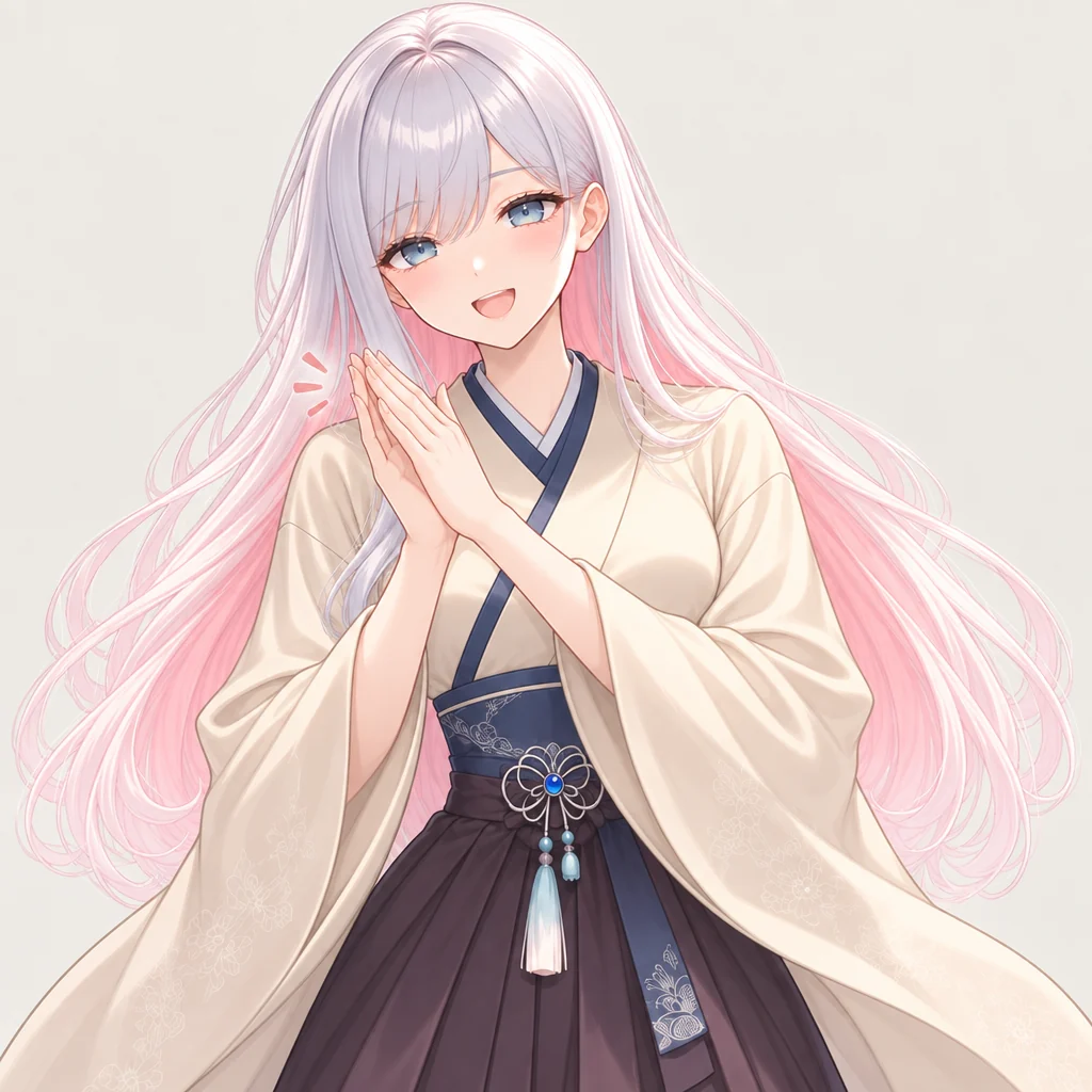 Ⅱ Faces and gestures — Six expressions, a smile and a flustered face